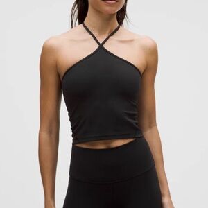 lululemon athletica Black T-Strap Tank Top